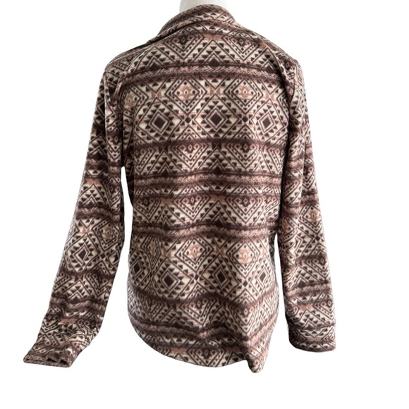 NWT Maurices Geo 1/4 Zip Microfleece Pullover Size M - Picture 4 of 13